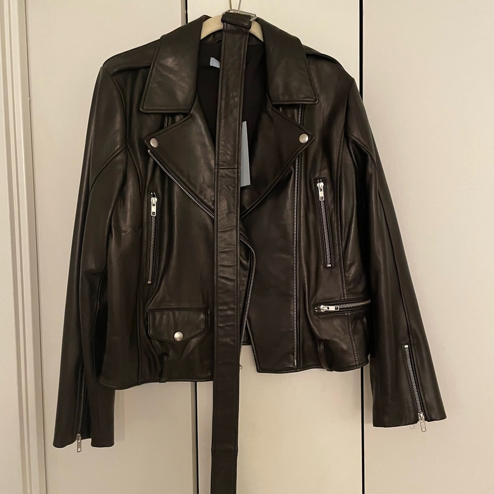 Antonio Melani genuine leather jacket NWT